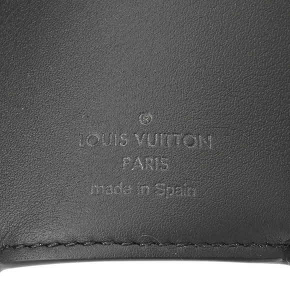 LOUIS VUITTON Louis Vuitton Monogram Eclipse Discovery Compact Wallet Black/G... - Picture 12 of 12
